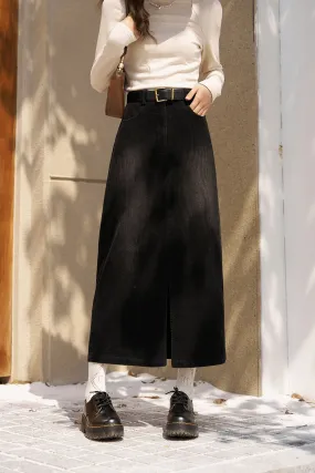 A Line Maxi Skirt for Women