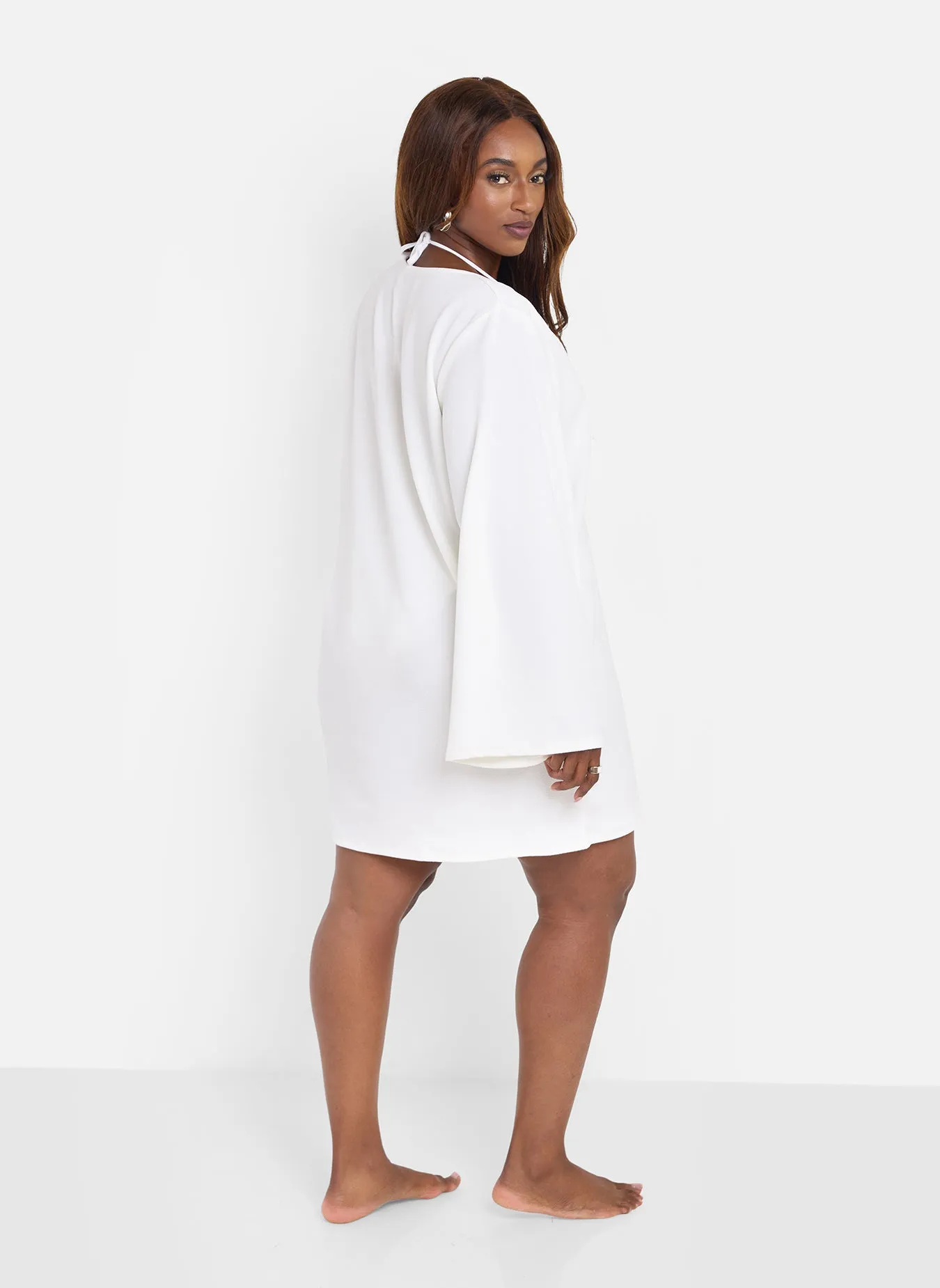 Anwen Shift Mini Coverup Dress