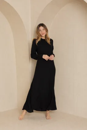 Black Flare Maxi