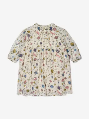 Bonpoint Girls Floral Bluebell Shift Dress