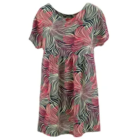 Lolo Short Shift Dress - Efflorescent Zebra