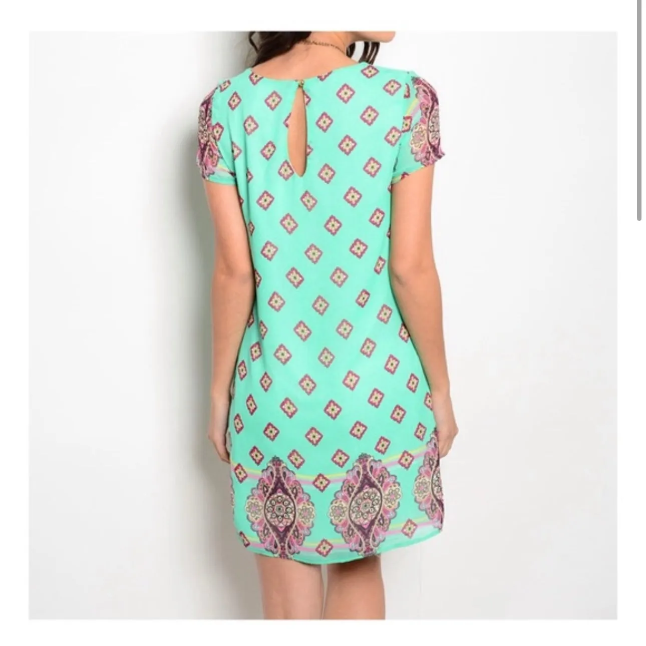 Mint to be Paisley Dress