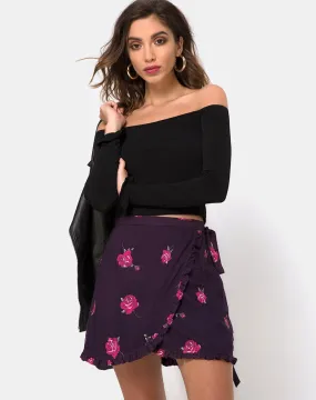 Mizti Skirt in Evening Rose