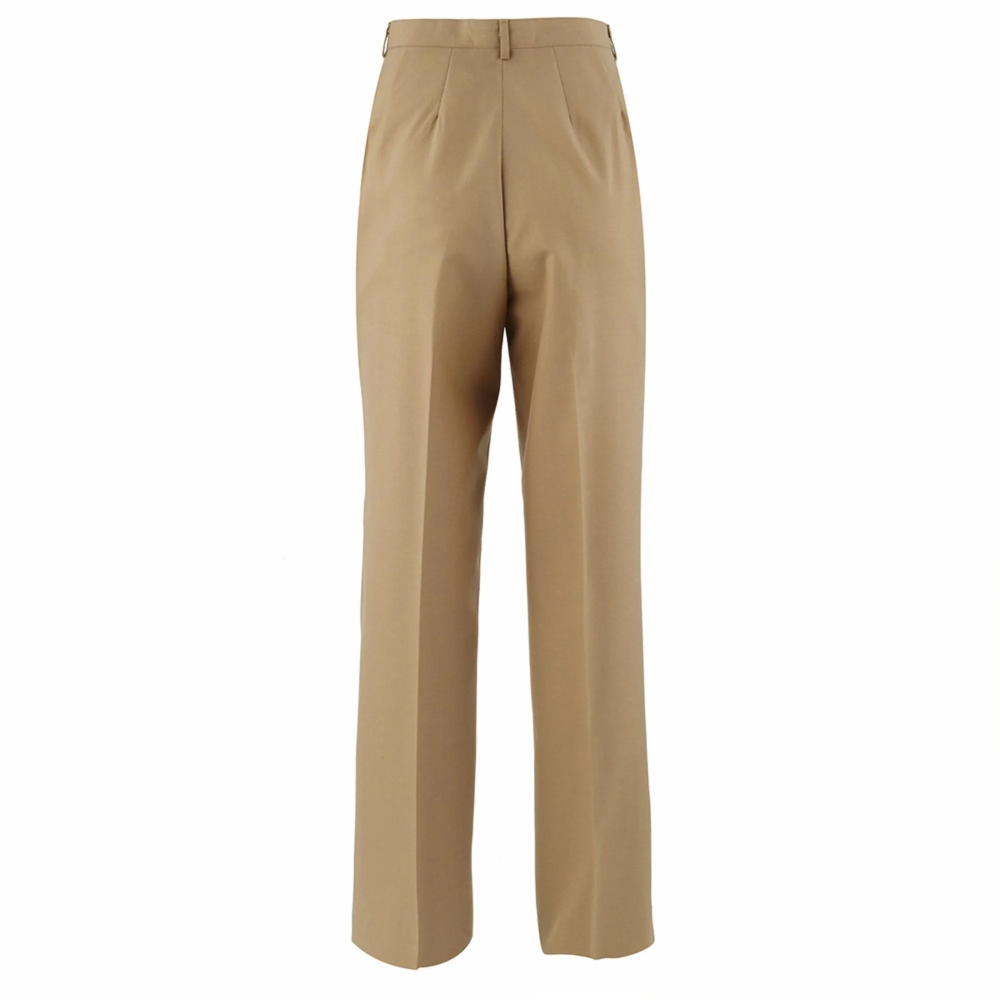 NAVY Women's Slacks - Khaki Poly Wool