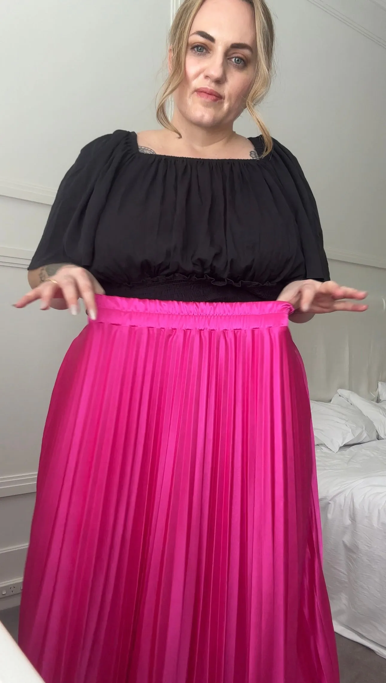 Nina Maxi Skirt - Pink